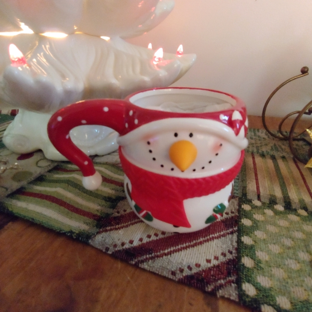 ❄️ CeraMix by Boston Warehouse snowman mug ❄️